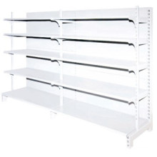 european style supermarket gondola new style shelving